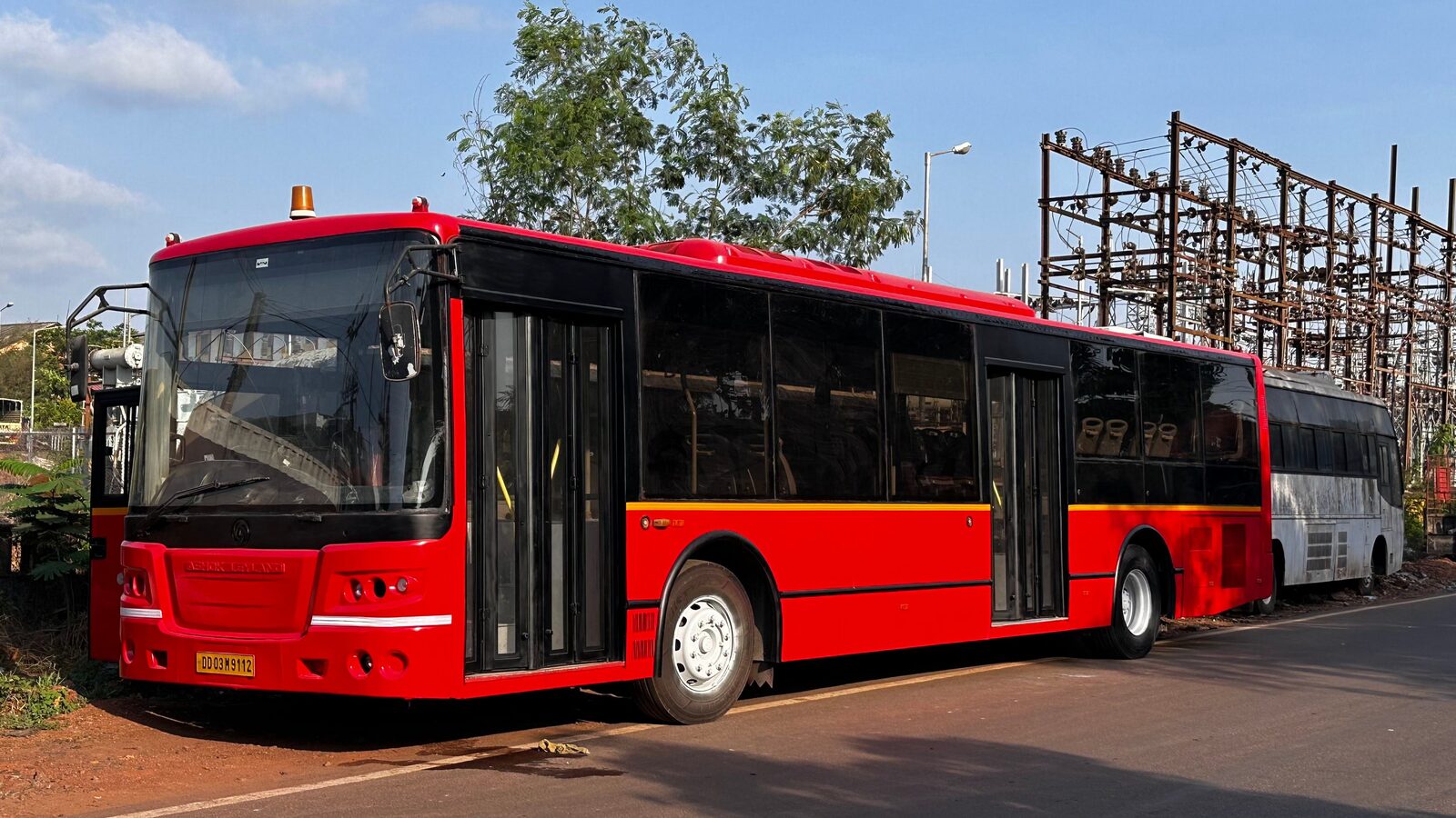 Airport bus built by Ultratech Automotive