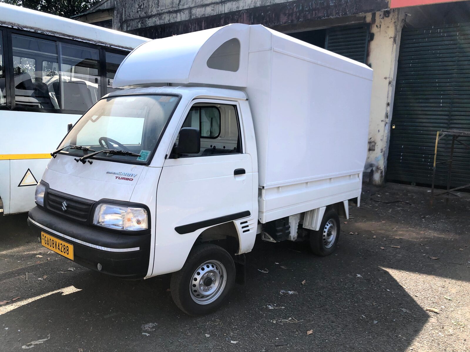 Delivery van body built by Ultratech Automotive