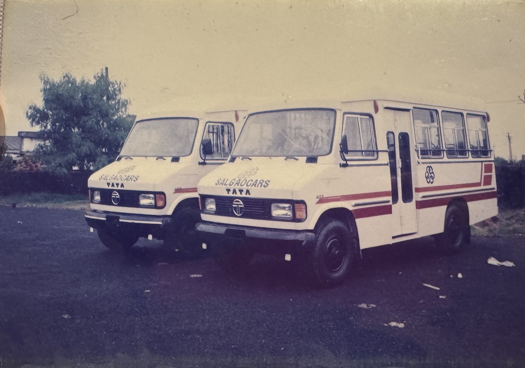 Two Tata 407 vehicle bodies built for Salgaocar