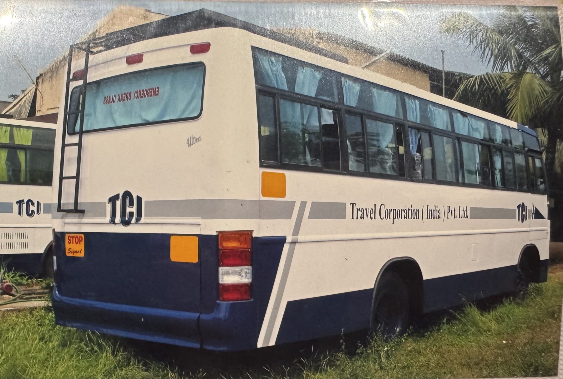 Bus built for Travel Corporation (India) Pvt. Ltd. by Ultratech Automotive