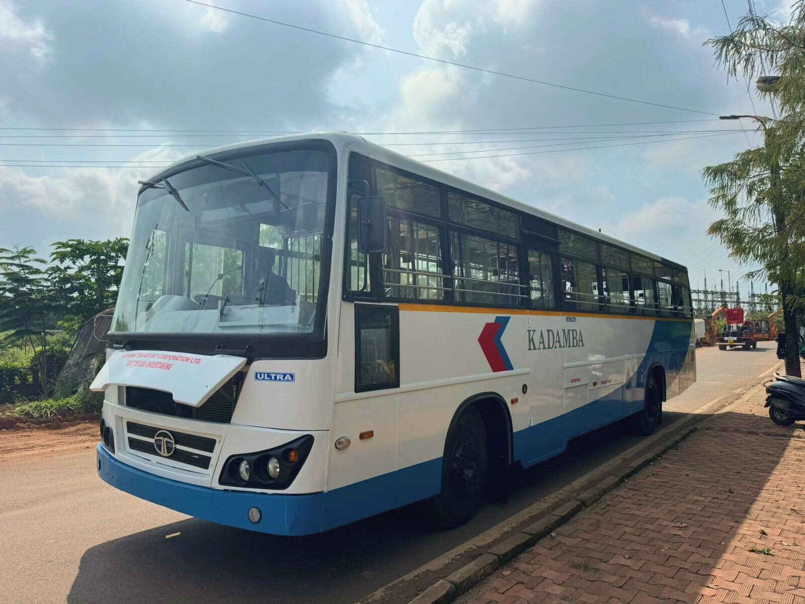 Inter-state semi-luxury bus body built by Ultratech Automotive