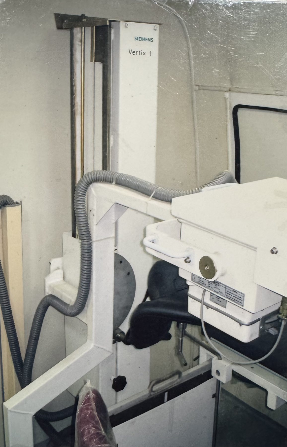 Siemens diagnostic equipment fitted inside an Ultratech-built mobile hospital